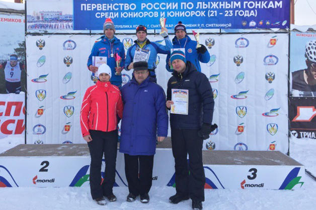 Изображение новости: Лыжник ТГУ имени Г.Р. Державина Максим Дьяков – призер первенства страны