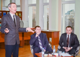 Изображение Студенты и преподаватели ТГУ имени Г.Р. Державина на дипломатическом семинаре