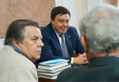Изображение Ректор Владимир Стромов обсудил перспективы сотрудничества с представителями Роснано