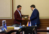 Изображение В ТГУ пребывает делегация македонского университета по программе обмена студентами и преподавателями