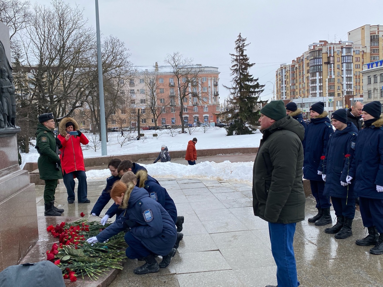 Юнармейцы Державинского университета СПО 