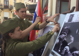 Изображение Державинцы приняли участие в акции «Бессмертный полк» в Македонии