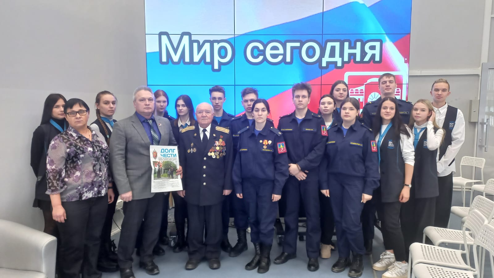 В технопарке ТГУ имени Г.Р. Державина прошло информационно-патриотическое занятие со студентами Державинского университета