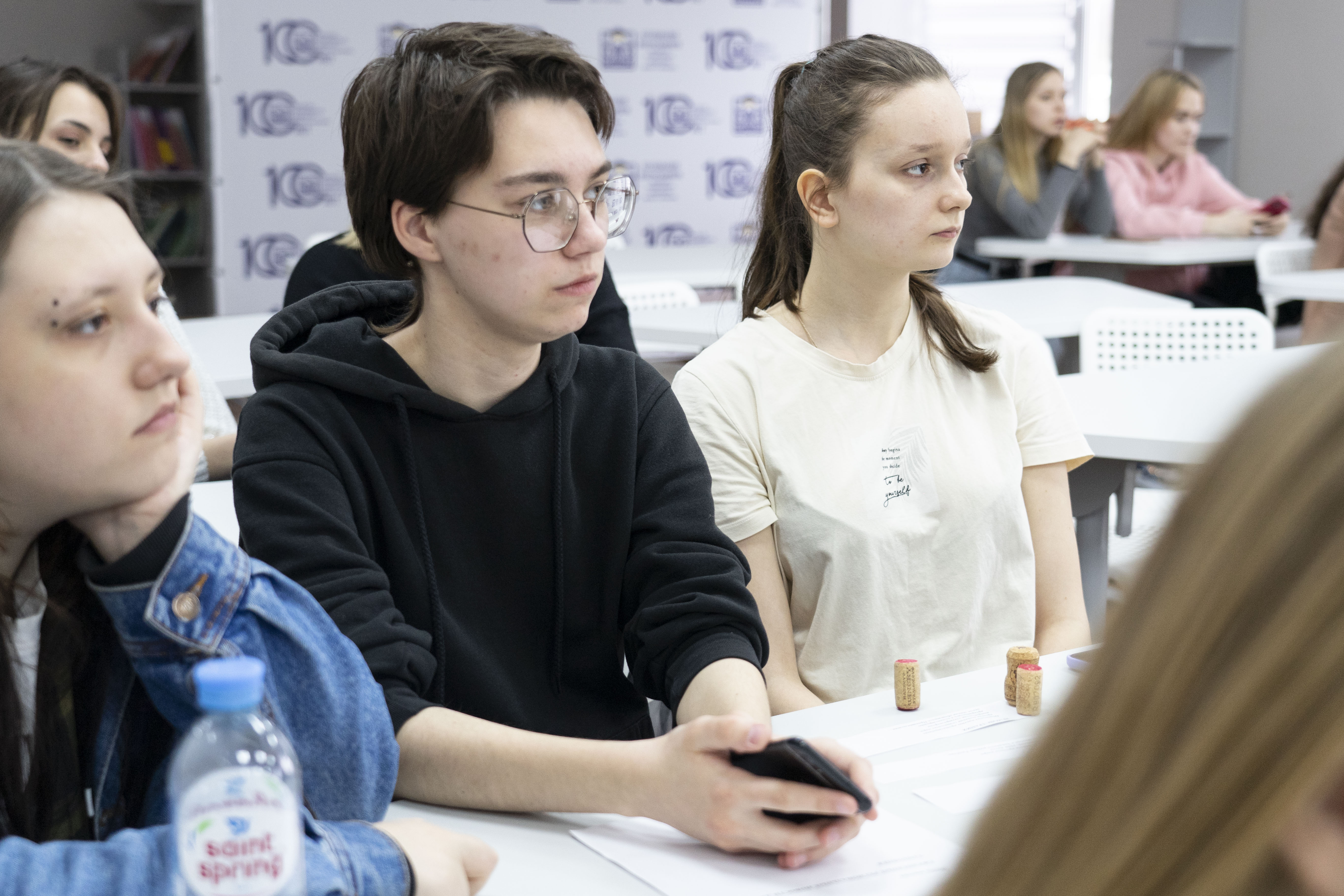 Изображение новости: В Державинском прочитала лекции завкафедрой журналистики НовГУ им. Ярослава Мудрого Татьяна Каминская