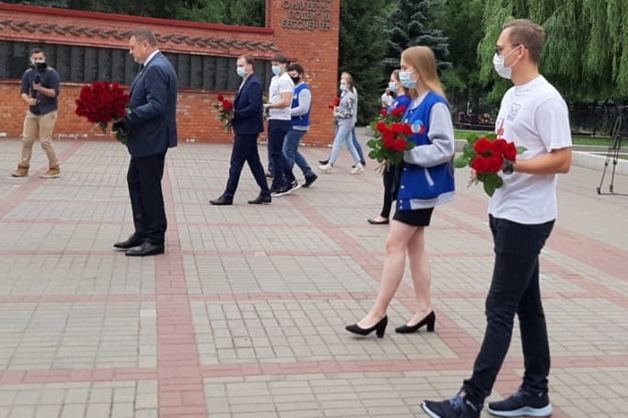 Изображение новости: В День памяти и скорби державинцы почтили память героев Великой Отечественной войны