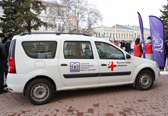 Изображение Волонтеры-медики получили в подарок от ТГУ автомобиль для работы в районах области