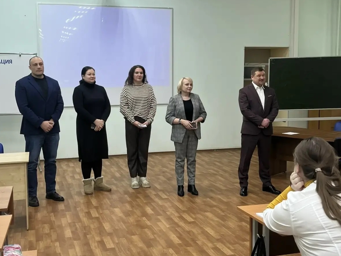 В Институте прошла встреча студентов с министром здравоохранения Тамбовской области