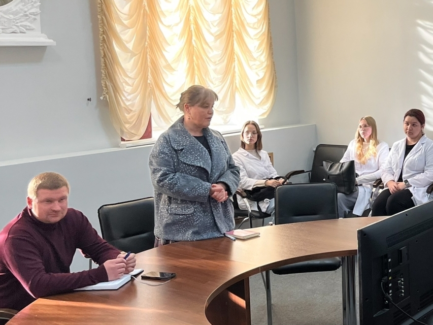 Состоялось собрание Студенческого научного общества Института медицины и здоровьесбережения