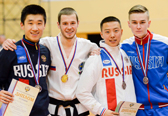 Изображение Спортсмен ТГУ Алексей Ким – серебряный призер чемпионата России по тхэквондо