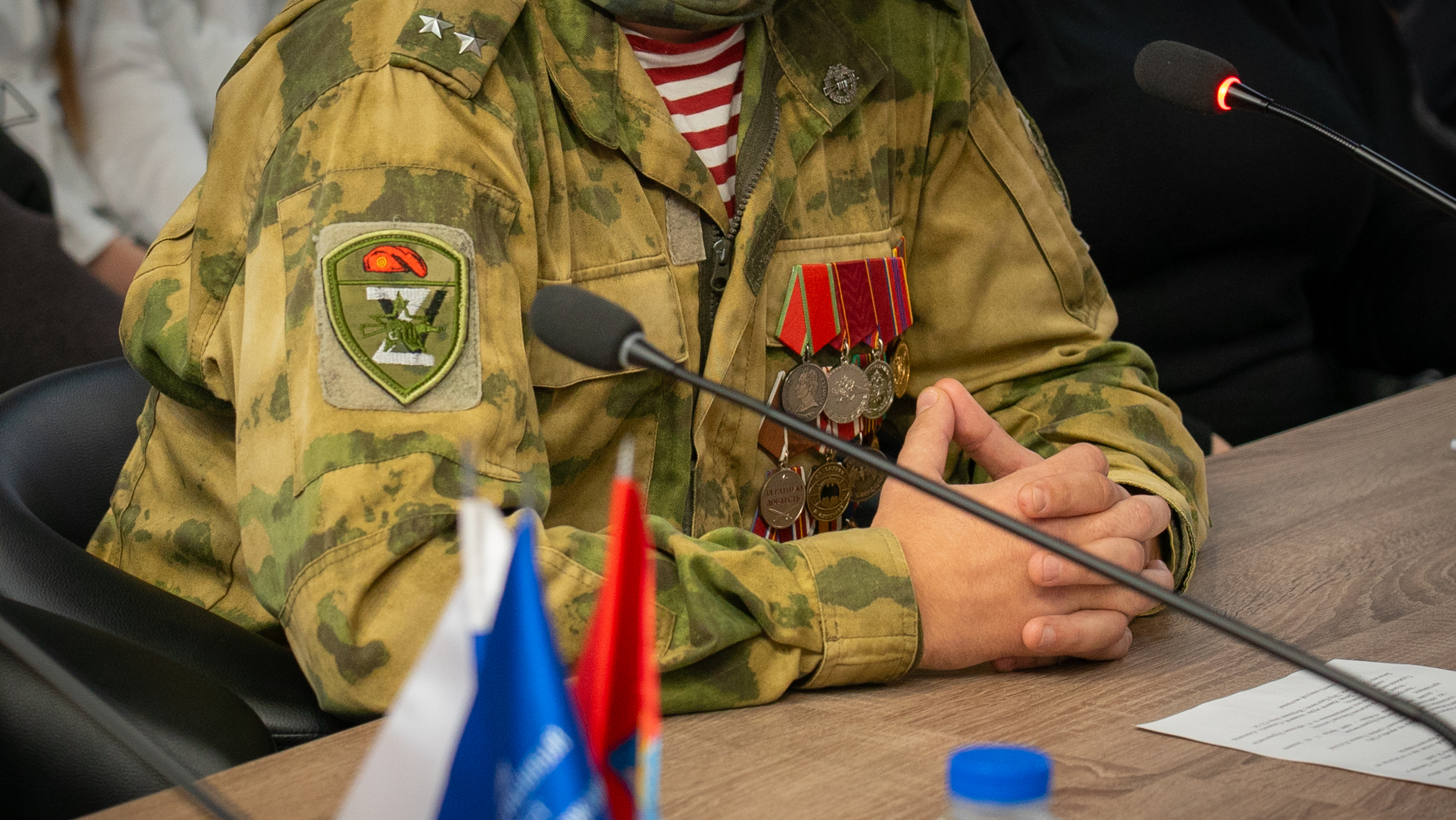 Изображение новости: Державинцы встретились с героем СВО