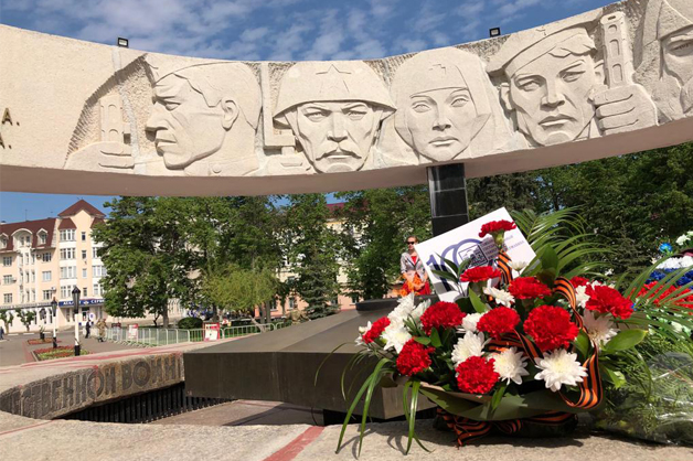 Изображение новости: Державинцы отметили 74-ю годовщину Победы в Великой Отечественной войне