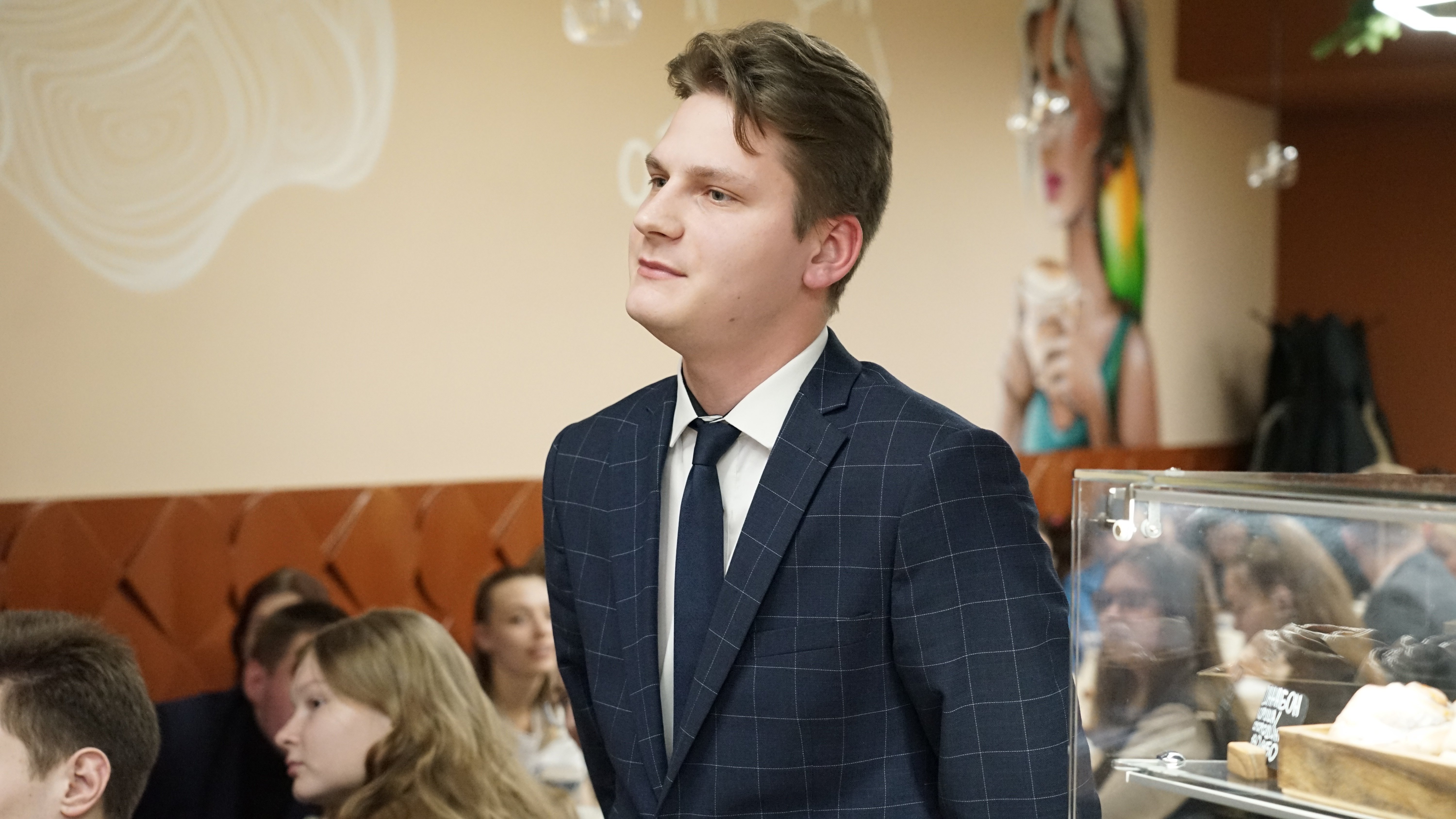 Изображение новости: Ректор Державинского университета Павел Моисеев  провел встречу со студентами в формате открытого диалога