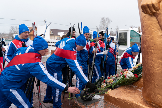 Изображение новости: Державинцы возродили заложенную в 1942 году традицию лыжных походов