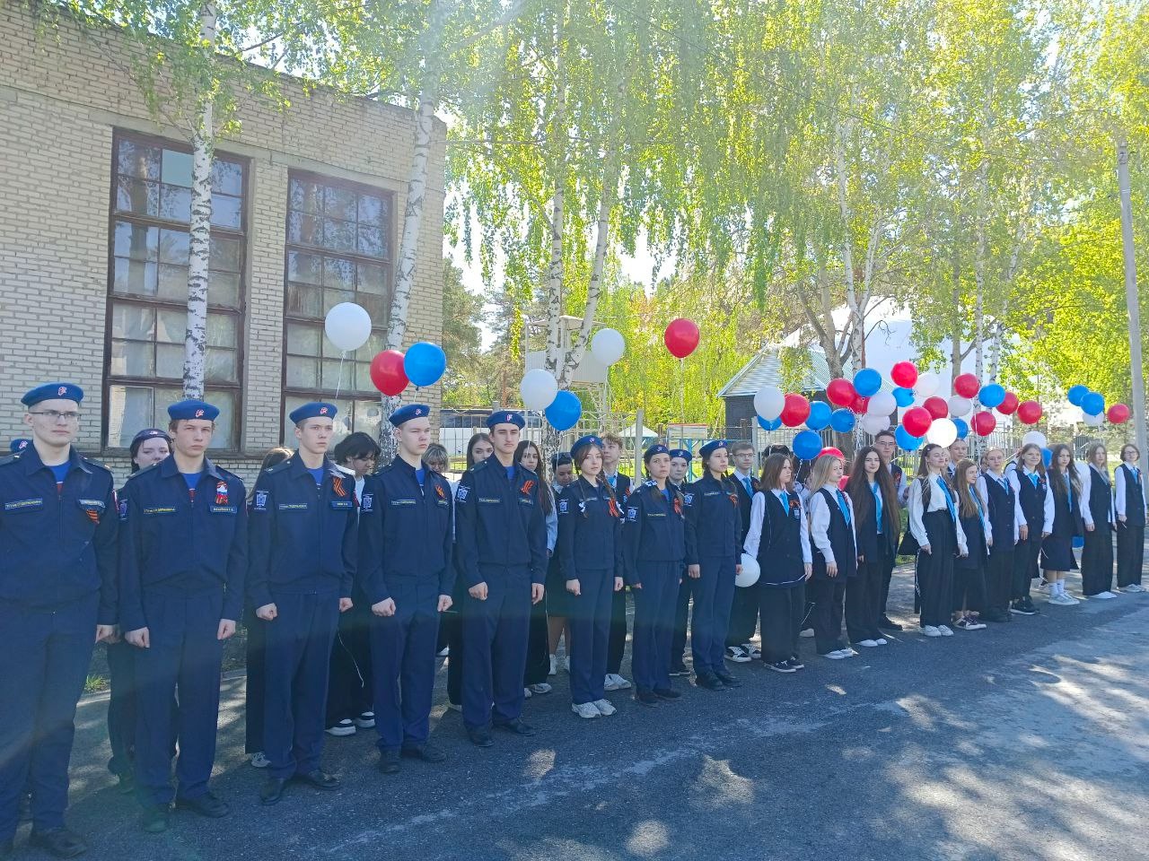 Державинский лицей на параде в честь 80-летия Великой Победы