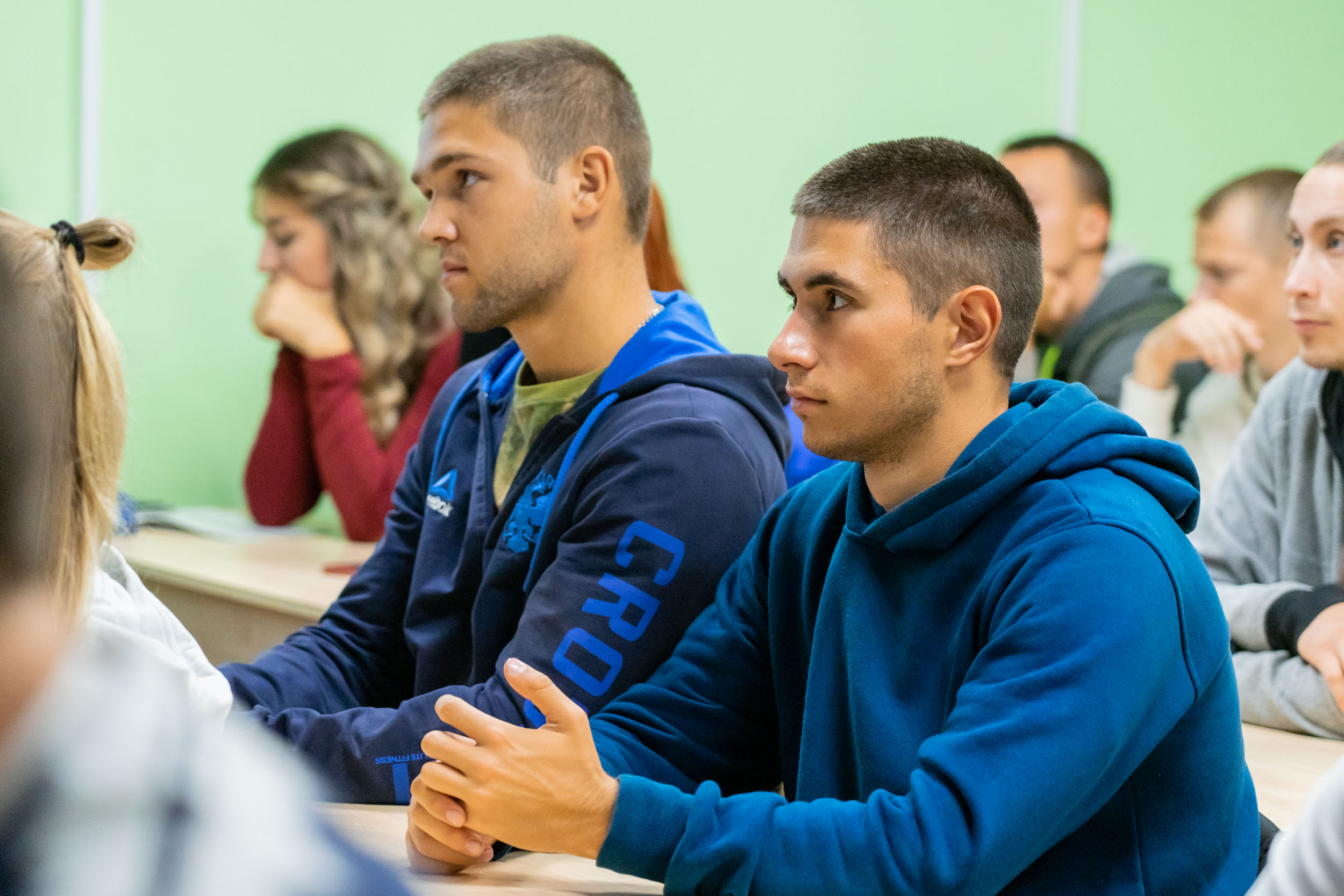 Изображение новости: В Державинском читает лекции преподаватель сербского  вуза-партнера Адам Петрович