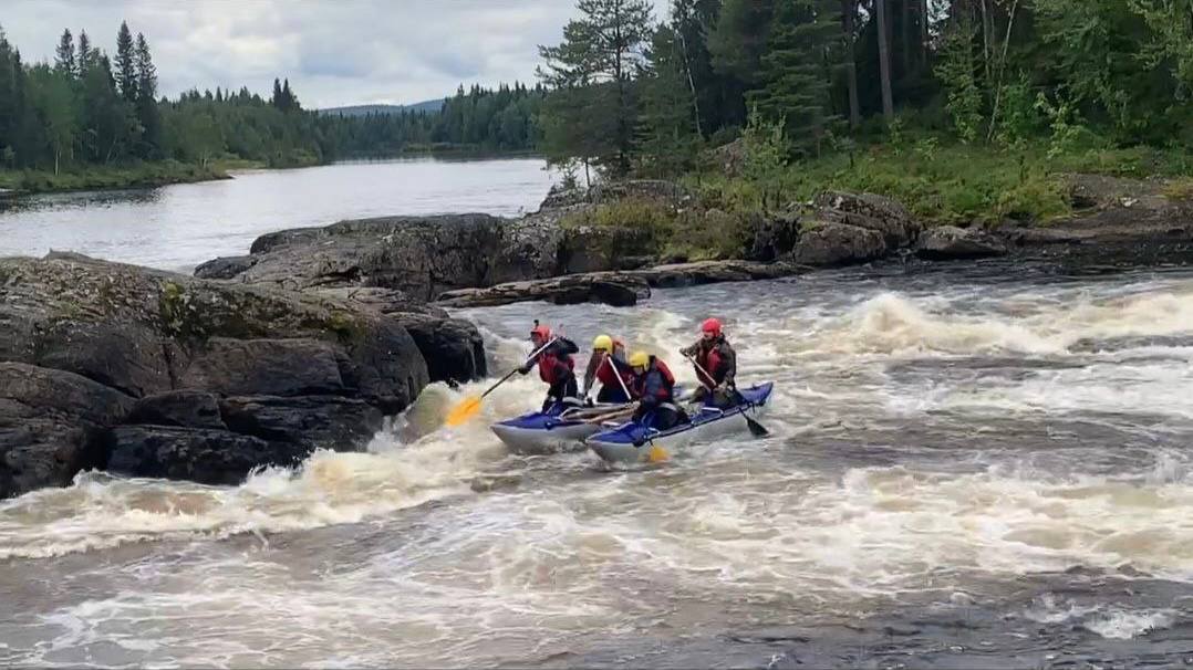 Изображение новости: Завершился поход студенческой сборной по спортивному туризму по рекам Кольского полуострова