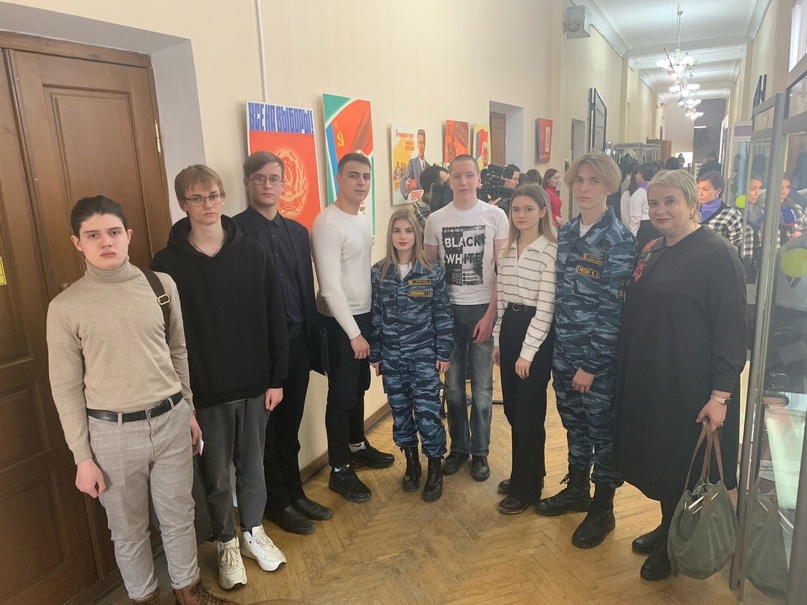 Студенты института приняли участие в презентации выставки, посвященной истории президентских выборов в России