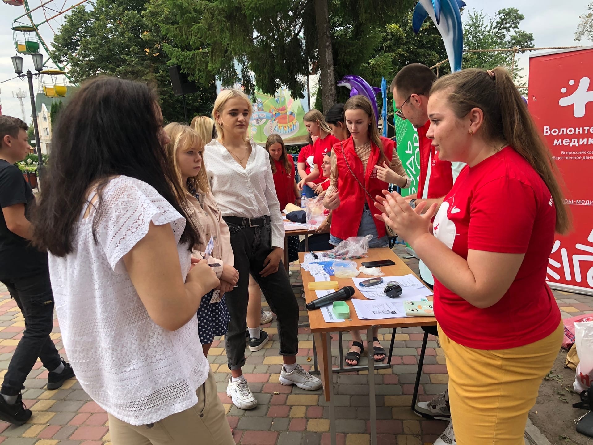 Волонтеры-медики выступили соорганизаторами городского фестиваля «Скажи нет табачному яду»