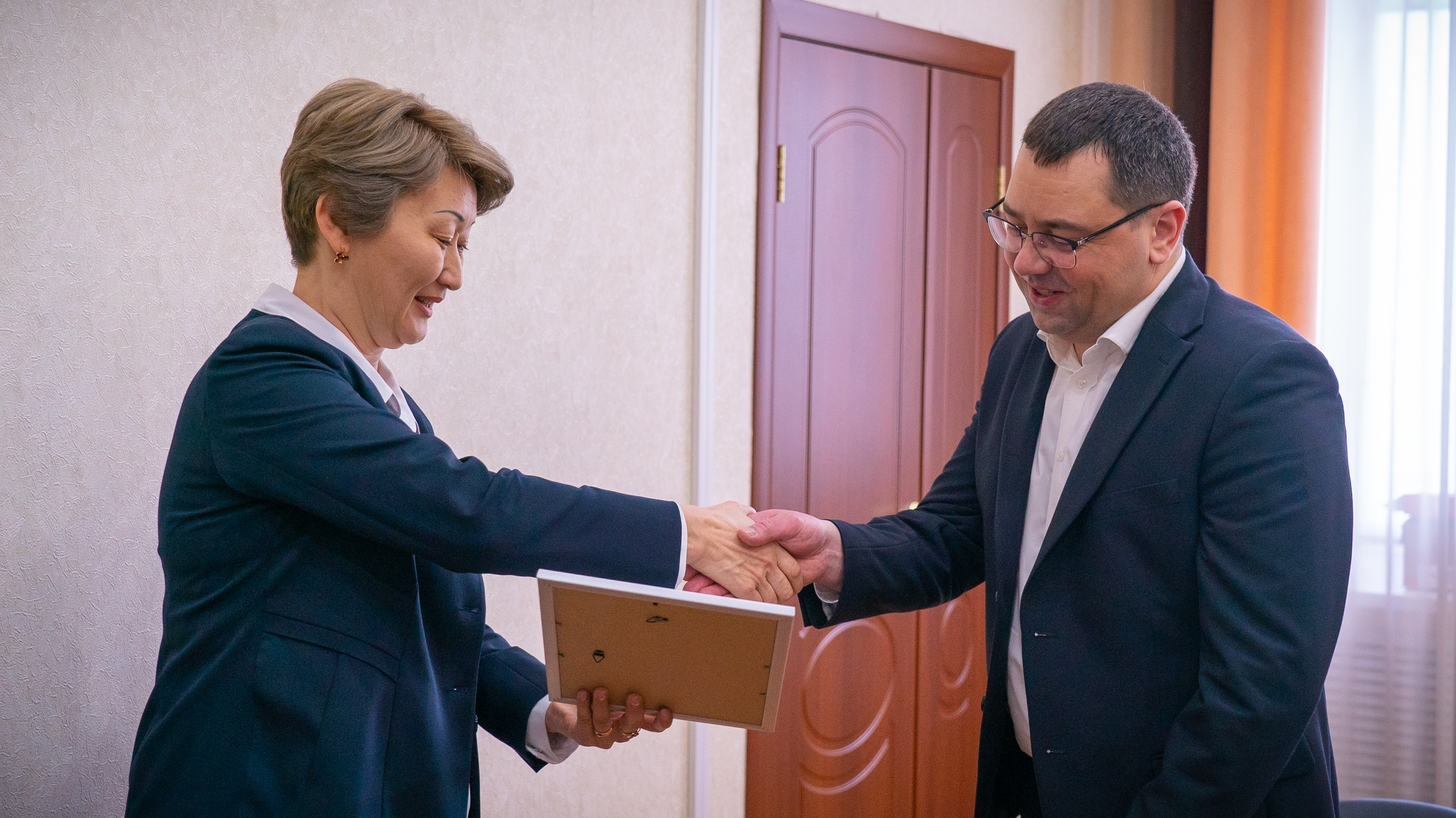 Изображение новости: Державинский посетила делегация Центрально-Азиатского инновационного университета