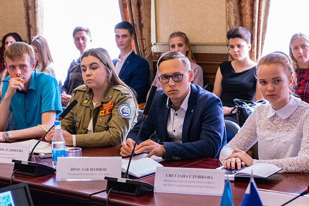 Изображение новости: Ректор ТГУ Владимир Стромов рассказал о нововведениях в Державинском университете