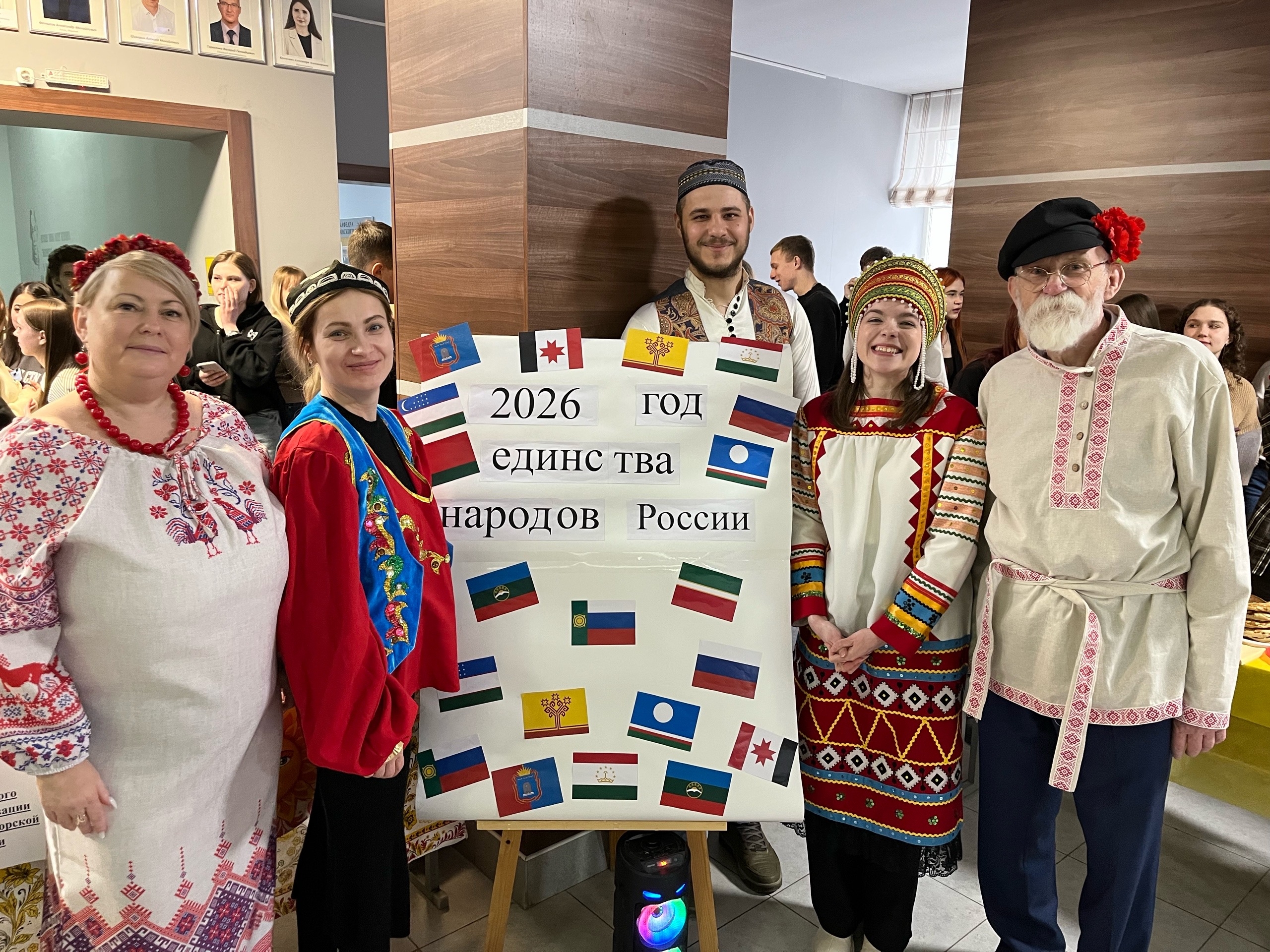 Широкая масленица в год единства народов России