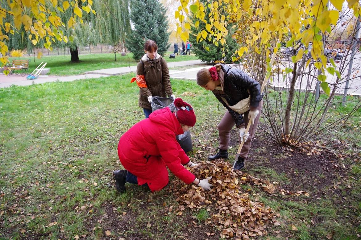 Изображение новости: Державинцы приняли участие в субботнике «Чистые игры»