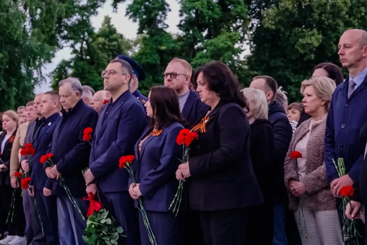Изображение новости: Державинцы – участники мемориальных акций в День памяти и скорби
