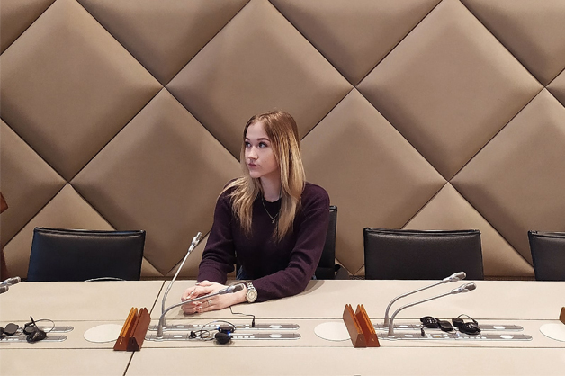 Изображение новости: Студентка ТГУ Нелли Жданова прошла стажировку в Швейцарии