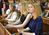 Изображение Депутат Государственной думы Александр Поляков поделился с державинцами своей историей успеха