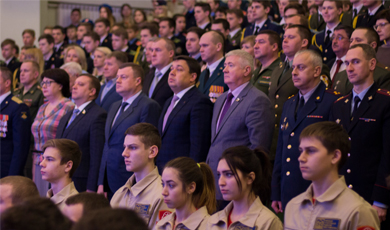 Изображение новости: В Державинском университете презентовали военную кафедру