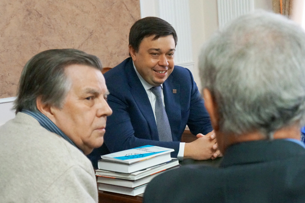 Изображение новости: Ректор Владимир Стромов обсудил перспективы сотрудничества с представителями Роснано