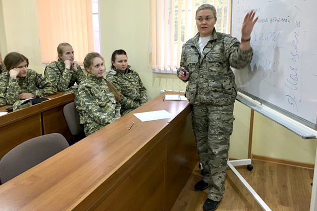 Изображение новости: Державинцы приняли участие в учебно-лагерных сборах