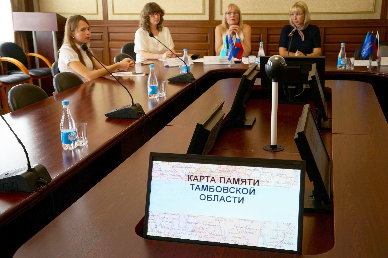 Изображение новости: В Тамбовском госуниверситете подвели итоги реализации проекта «Карта памяти»