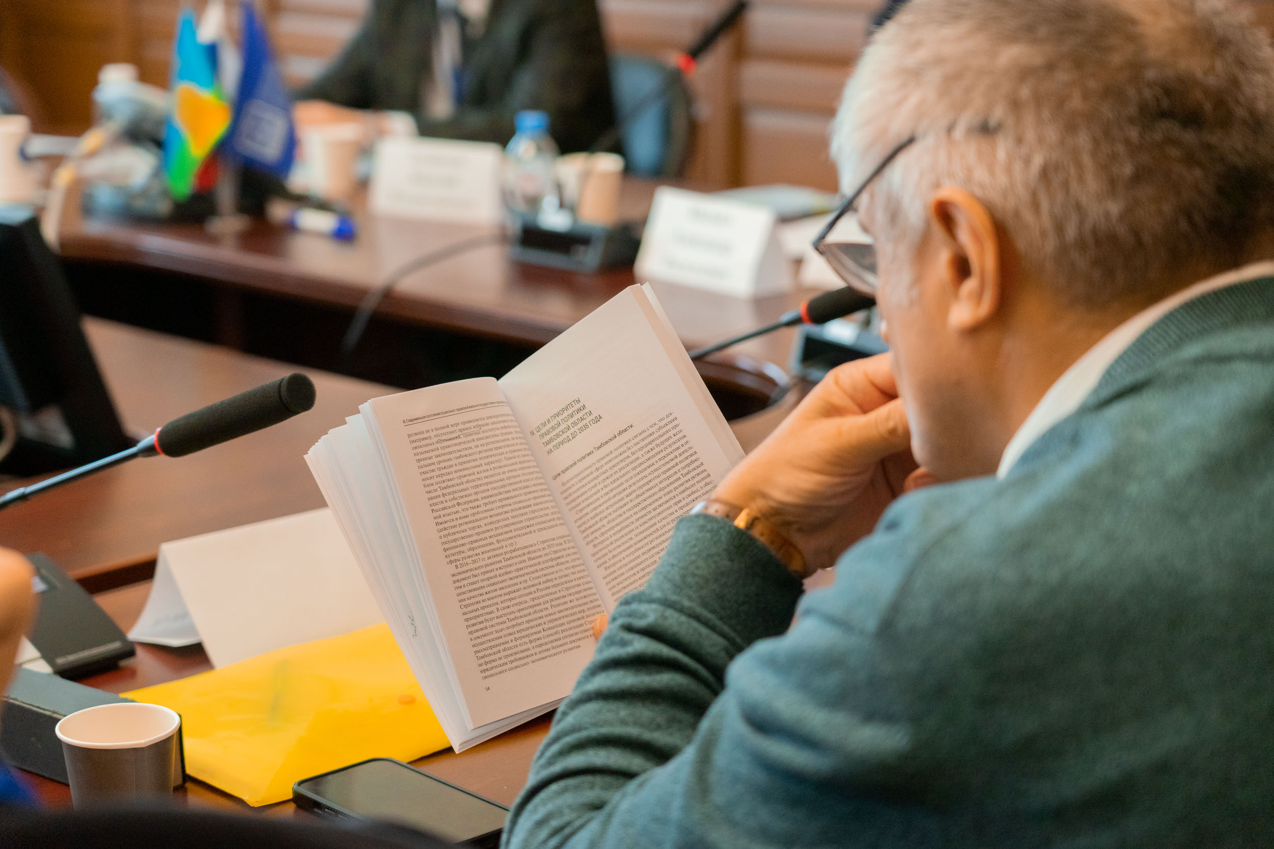 Изображение новости: В Державинском обсудили Концепцию правовой политики Тамбовской области до 2035 года
