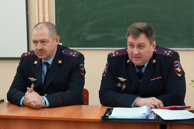 Изображение новости: Студенты ТГУ встретились с представителями УМВД