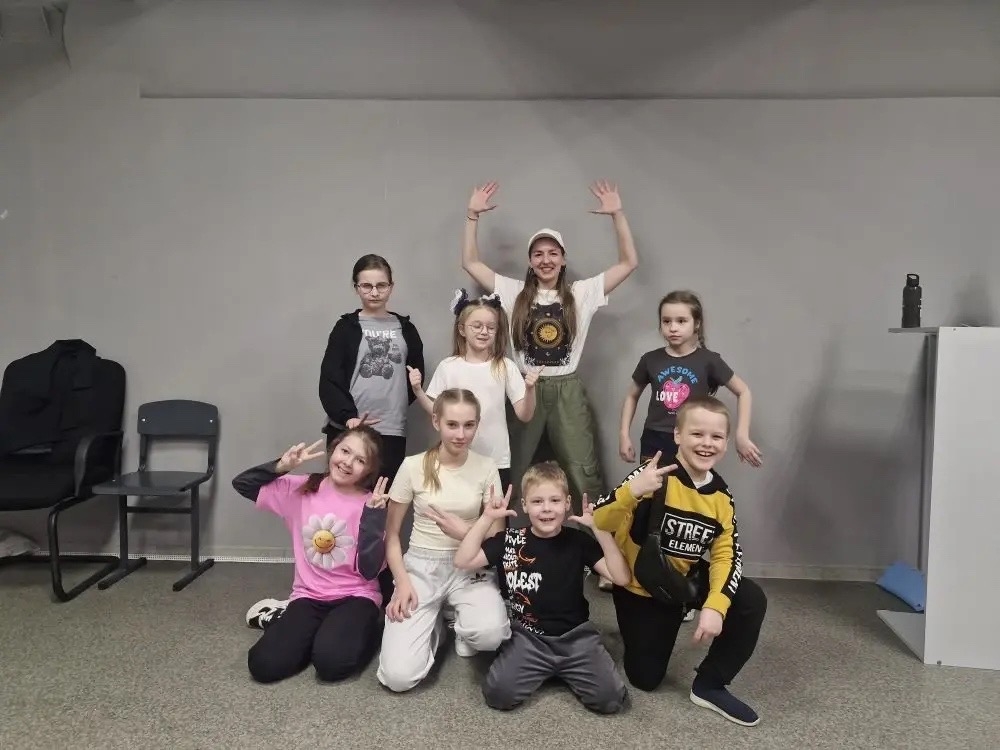 Первое занятие театральной студии