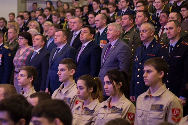 Изображение новости: В Державинском университете презентовали военную кафедру