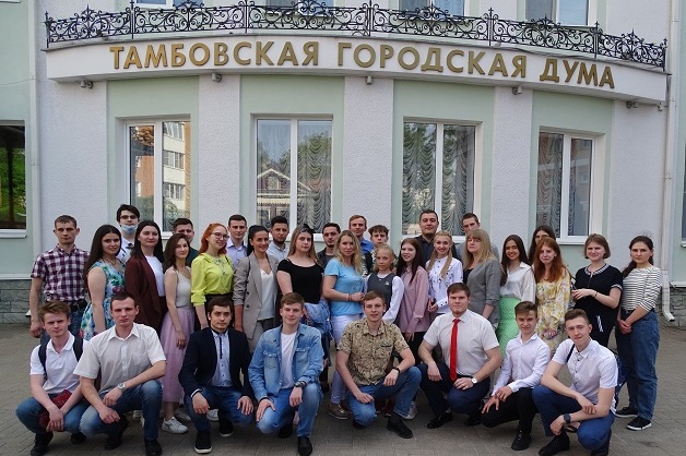 Изображение новости: Державинцы вошли в состав Молодежного совета при Тамбовской городской Думе