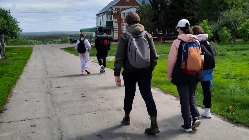 Изображение новости: Державинцы – участники пешего похода «Державная поступь»