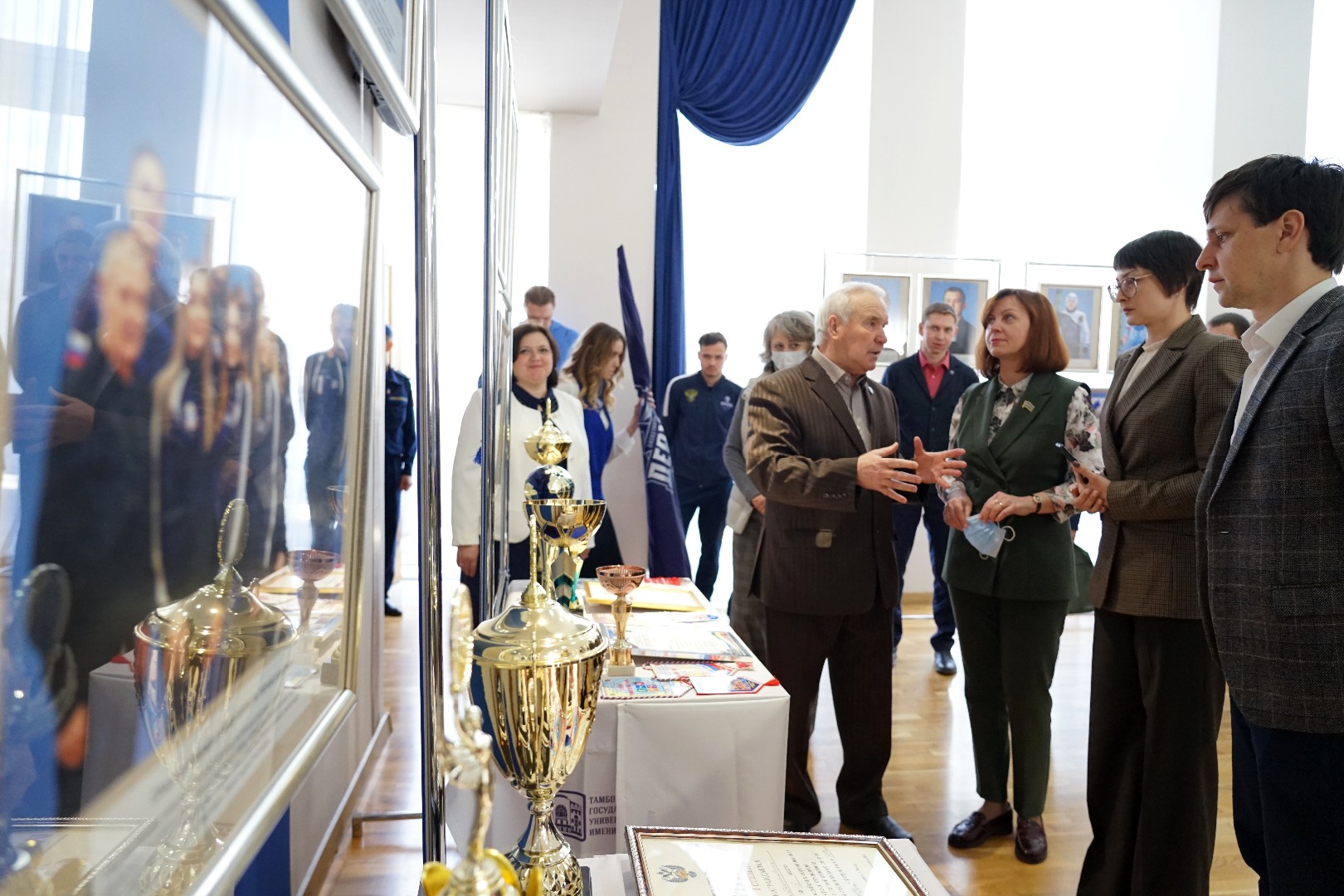 Изображение новости: В ТГУ чествовали спортсменов вуза, учителей физкультуры и тренеров региона