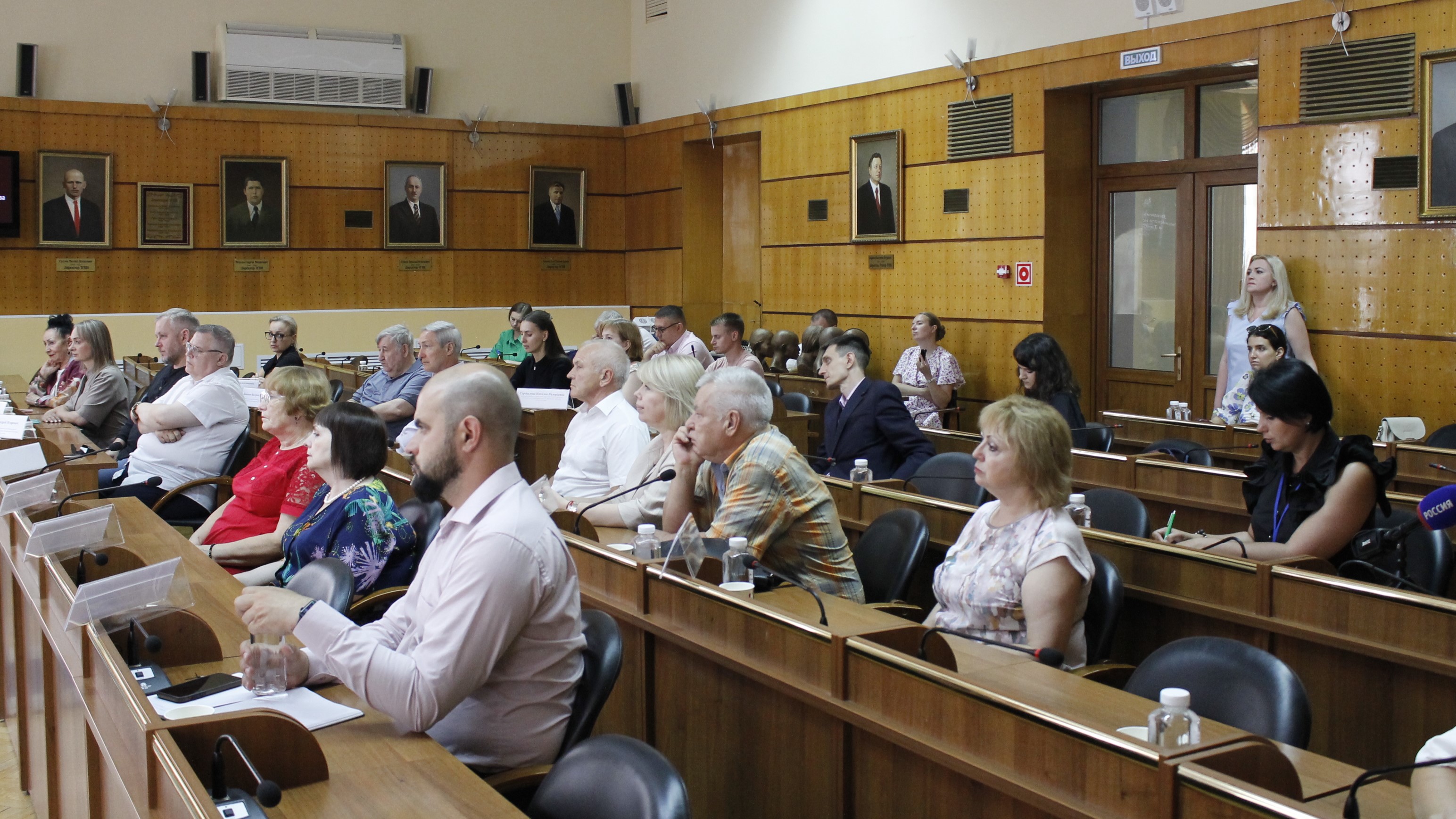 Изображение новости: На площадке Державинского университета состоялось открытие Совета Тамбовского регионального отделения Российского исторического общества