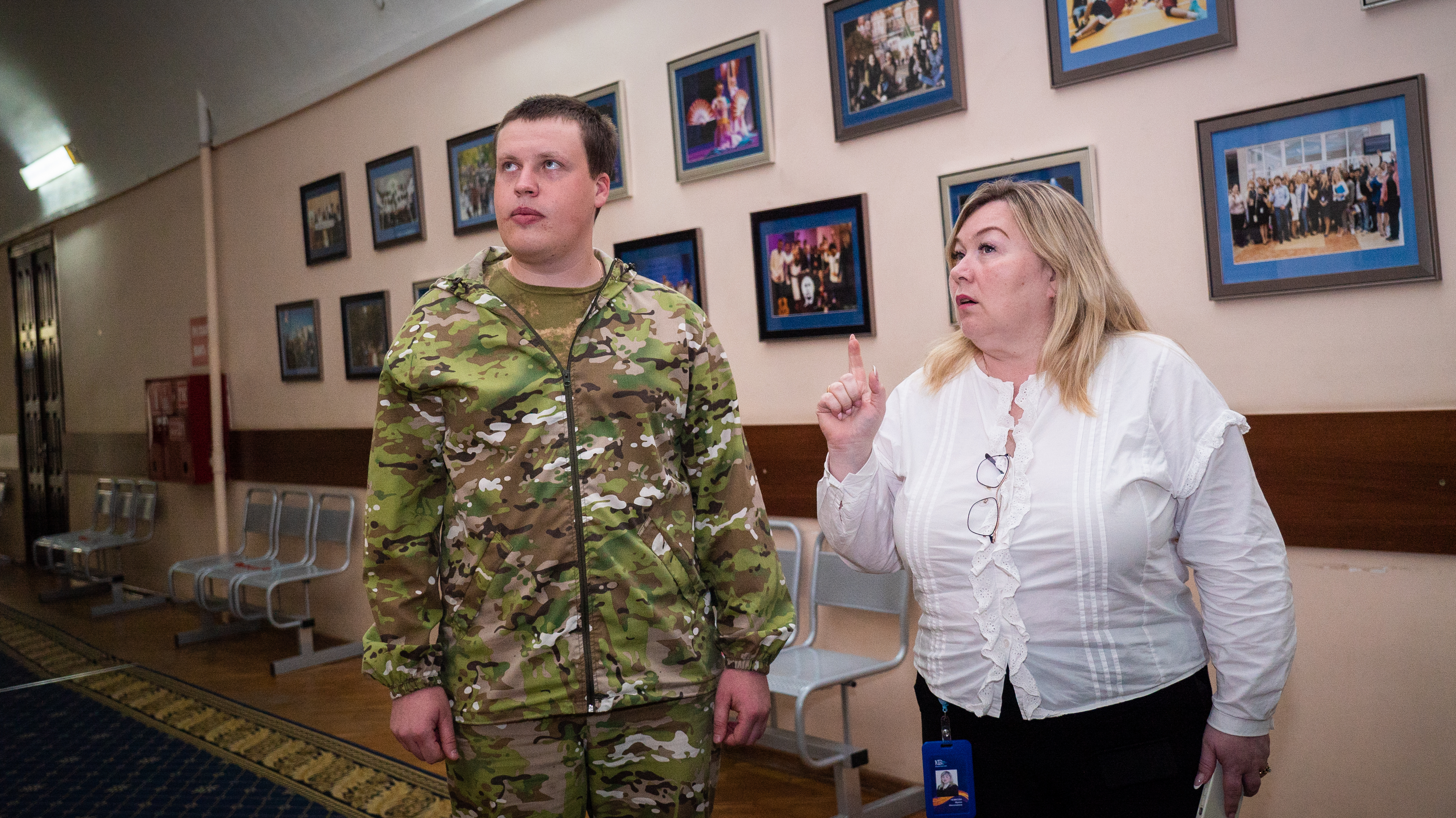 Изображение новости: Державинский посетил выпускник вуза, военный врач Андрей Горбунов 