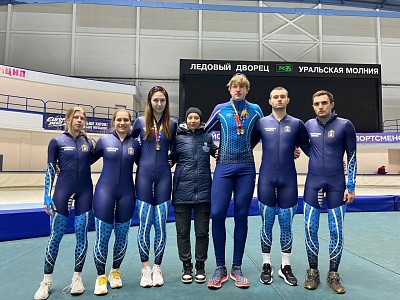 Изображение Конькобежцы Державинского заняли 5-е место на Универсиаде  