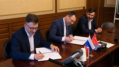 Изображение Державинский подписал соглашение о сотрудничестве с компанией «Промавтоматика»