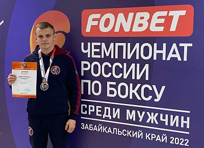 Изображение Студент Державинского университета Владимир Стрыгин вошел в состав национальной сборной по боксу