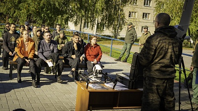 Изображение В Державинском завершилось обучение первого потока слушателей курсов по военной подготовке 
