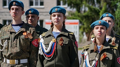 Изображение На базе Державинского прошел региональный этап всероссийской патриотической игры «Зарница 2.0»