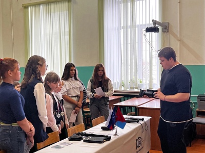 Изображение Державинский принял участие в слете научного общества учащихся «Эврика»