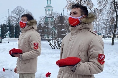 Изображение Державинцы отметили 78-ю годовщину снятия блокады Ленинграда