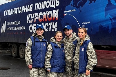 Изображение Державинец Даниил Прудников стал частью команды волонтеров на приграничье Курской области